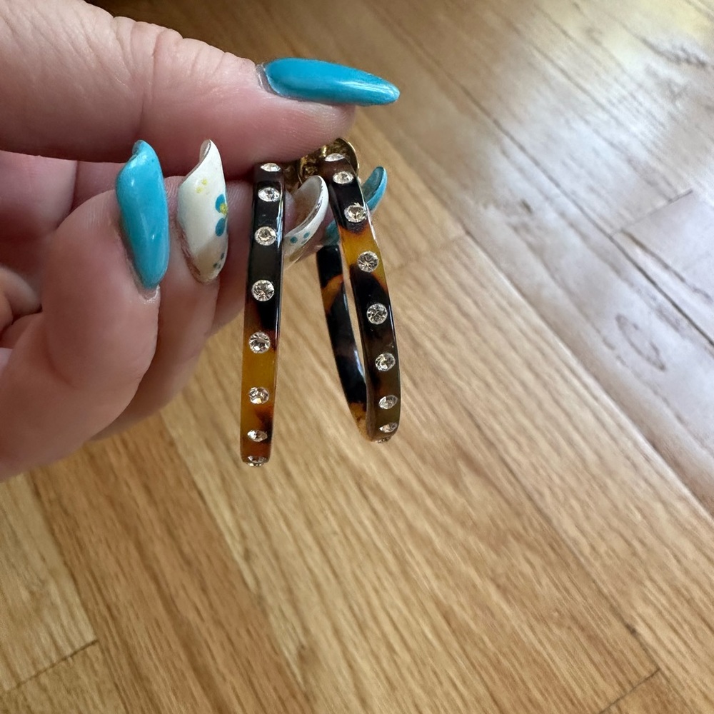 Tory Burch hoop earrings